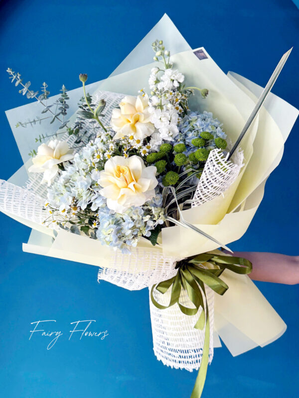 Bó Hoa Cẩm Tú Cầu Màu Mix MS3