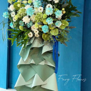Kệ Hoa Hồng, Cẩm tú cầu, Đồng tiền màu Xanh MS1