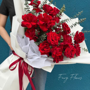 Bó Hoa Hồng Màu Đỏ Ms8