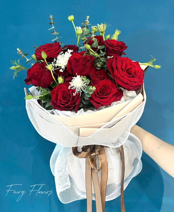 Bó Hoa Hồng Màu Đỏ Ms5