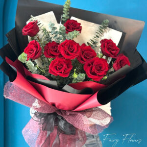 Bó Hoa Hồng Màu Đỏ Ms4