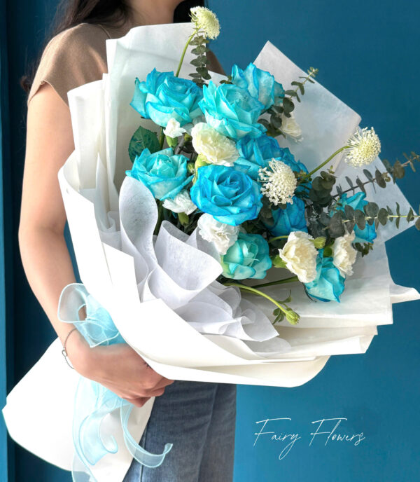 Bó Hoa Hồng Màu Mix Ms1