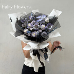 Bó Hoa Tươi Màu Mix - Hoa Hồng, Đồng Tiền MS198