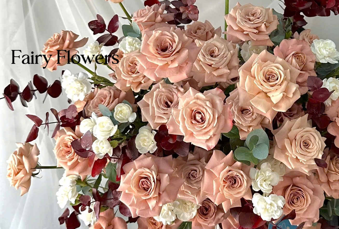 Bình Hoa Tươi Cappuchino - Hoa Hồng MS259 - Hình ảnh 4