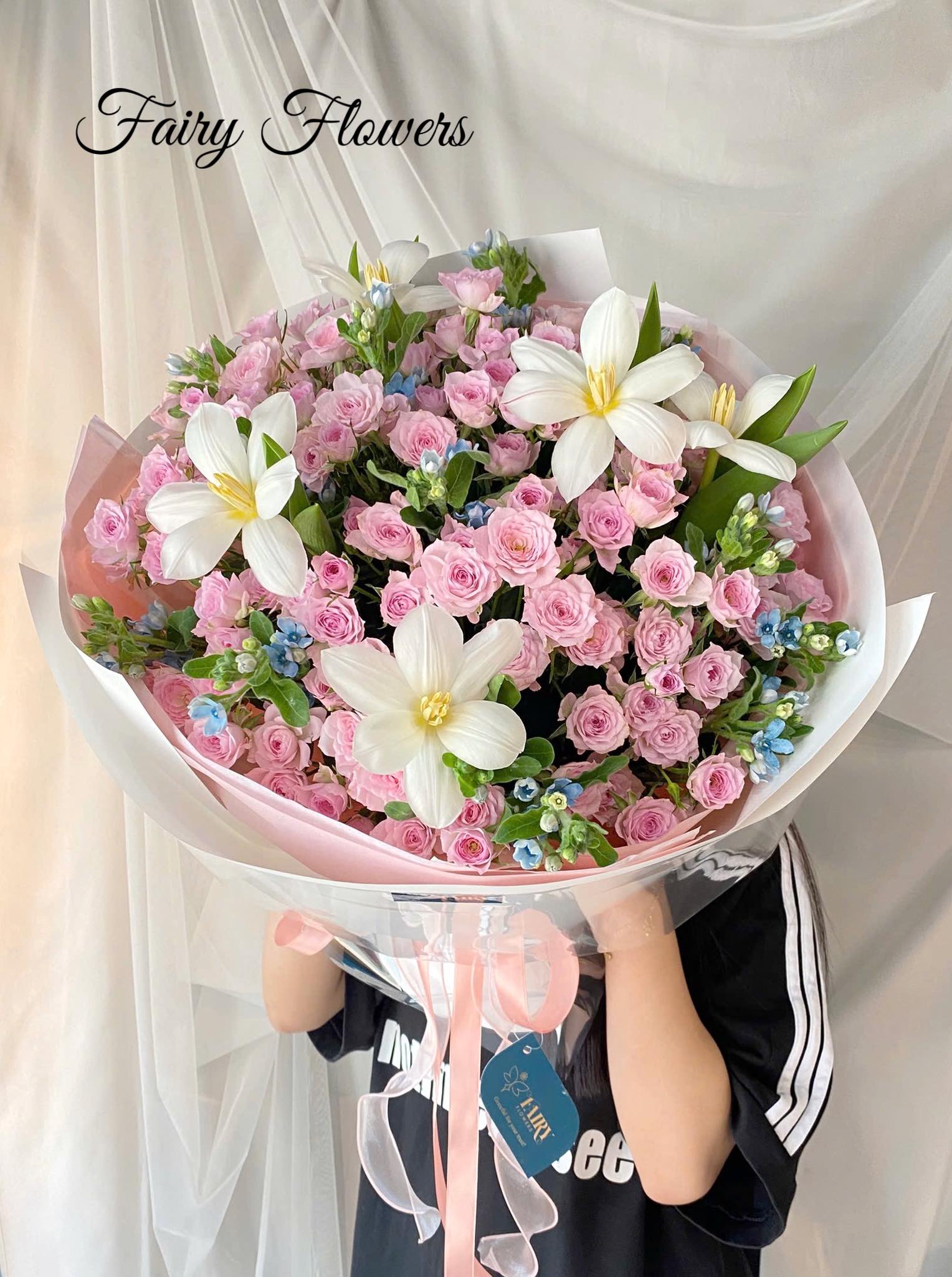 Bó Hoa Tươi Màu Mix - Cúc Tana, Mao Lương MS268 - Hình ảnh 5