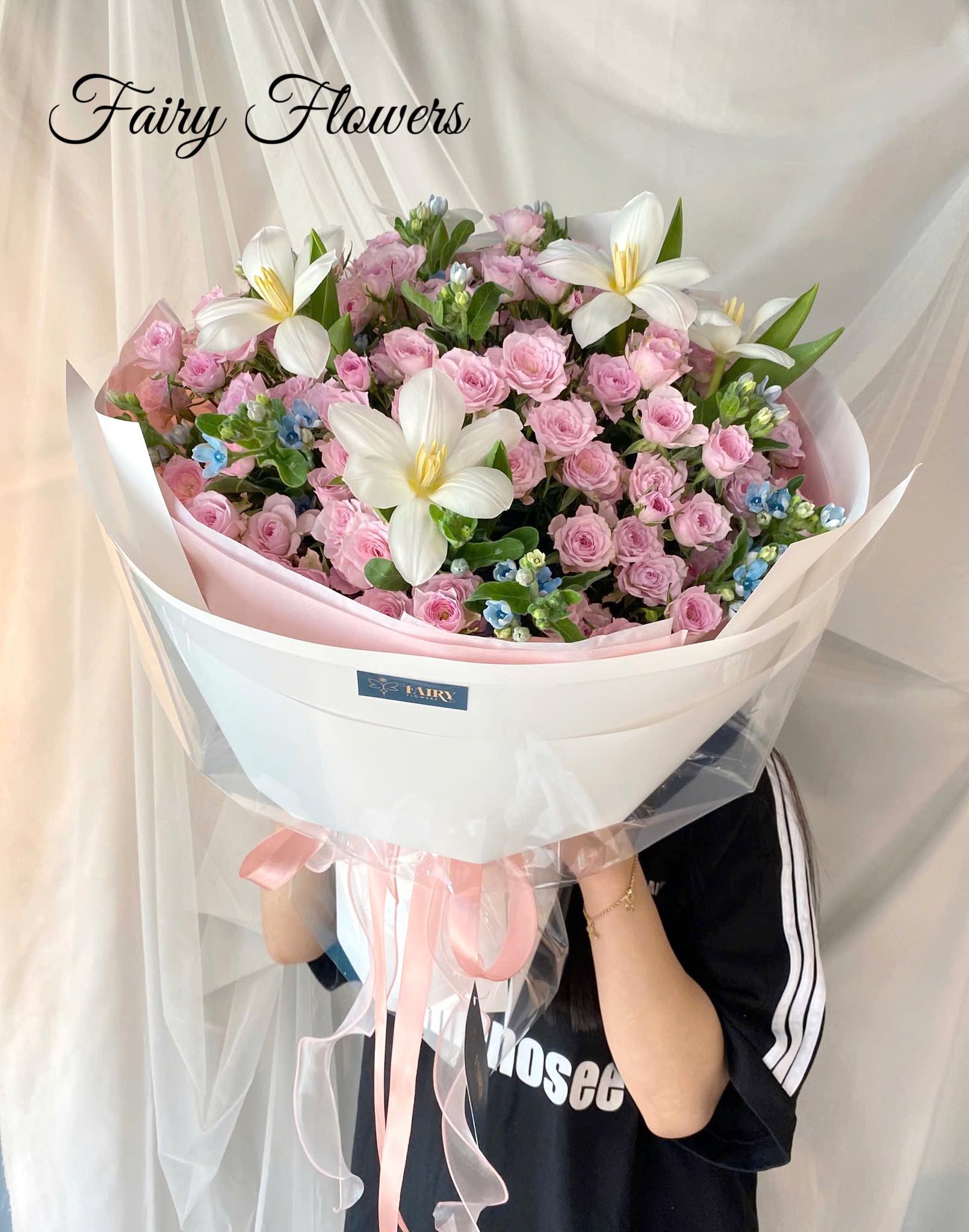 Bó Hoa Tươi Màu Mix - Cúc Tana, Mao Lương MS268 - Hình ảnh 4