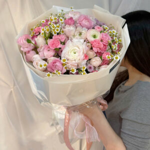 Bó Hoa Tươi Màu Mix - Cúc Tana, Mao Lương MS268